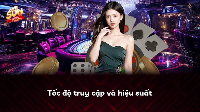 Tốc độ truy cập và hiệu suất